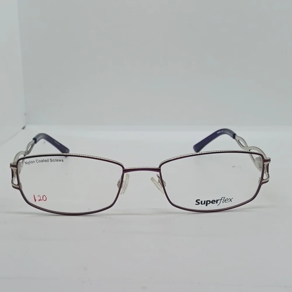 NWT WOMEN'S SUPERFLEX EYEGLASS FRAMES 387 PURPLE